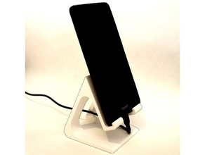 teléfono estante soporte encaja casos caso funda iphone smartphone 3d print model - Mito3D