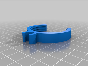 rcher vuoto cavo clip 3d print model - Mito3D