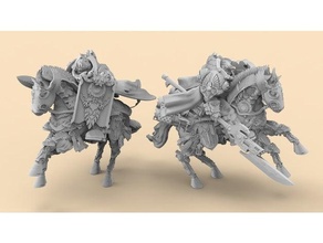 royal guard mounted - cybernetic 3d print model - Mito3D