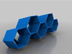modular especia estante vaso soporte cocina 3d print model - Mito3D