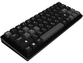 project keyboard compact mechanical programmable 3d print model - Mito3D