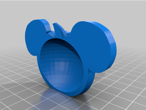 abóbora mickey 3d print model - Mito3D