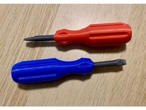 toy screwdriver freecad 3d print model - Mito3D