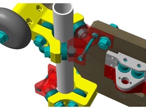 lowrider2 cnc - z-roller tensioner lowrider 3d print model - Mito3D