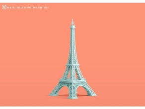 eiffel torre París 3d print model - Mito3D