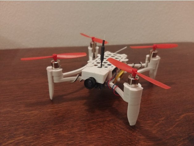 landing gear punkkills micro 105 fpv quadcopter diydrones drone drones racer racing frame leg microquad miniature quad 3D print model - Mito3D