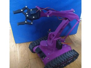 parallel gripper rotation eezybotarm mk2 arm robotics 3d print model - Mito3D