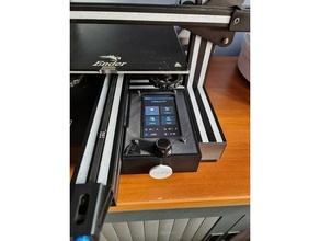 ender 3 v2 drawer creality 3v2 raspberry pi 4 mount 3d print model - Mito3D