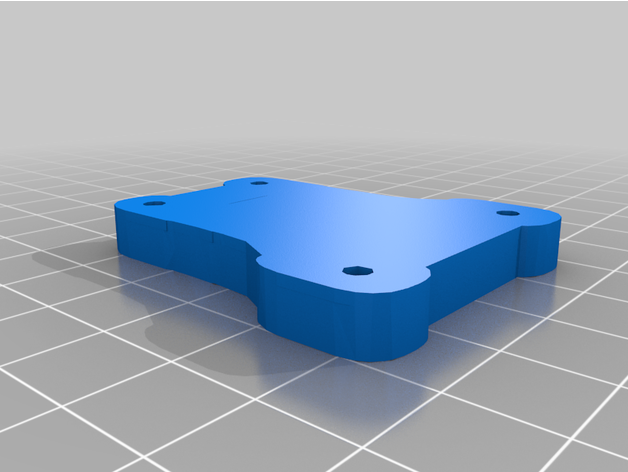 gopro montieren Base geprc mark4 hd5 3D print model - Mito3D