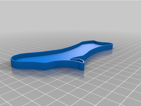 guam cookie cutter 3d print model - Mito3D