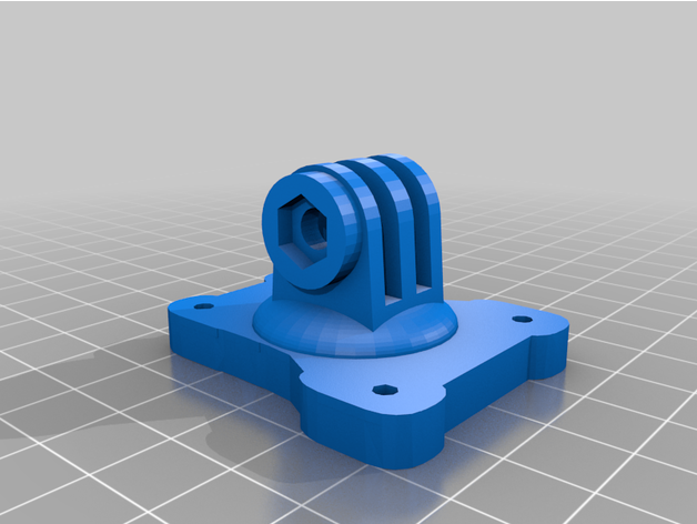 geprc mark4 hd5 gopro vite base 3D print model - Mito3D