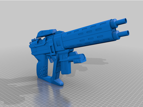 borderlands infini pistolet cosplay soutenir arme Jeu réplique jeu vidéo Jeux 3d print model - Mito3D