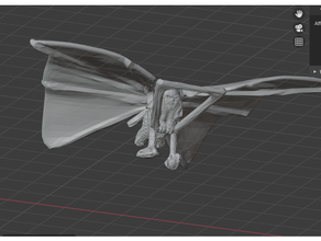 ewok planador Estrela guerras legião escala Guerra Estrelas 3d print model - Mito3D