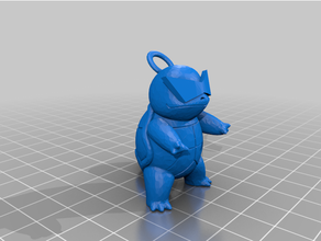 pokemon anahtarlık 3d print model - Mito3D