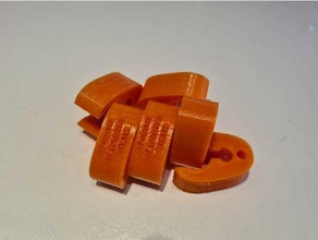 break connector connettore erogatore frusta moschettone scubadiving subacquea 3d print model - Mito3D