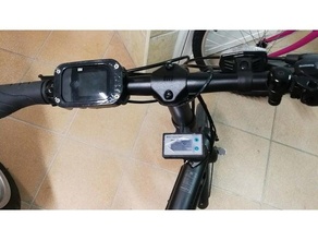 Qicycle Soporte para volt metro mijia ef1 qicyle xiaomi 3d print model - Mito3D
