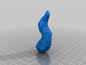 Drachen Schädel Makerbot Hörner Individuell 3d print model - Mito3D