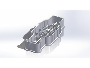 nuez galleta Galleta cortador 3d print model - Mito3D