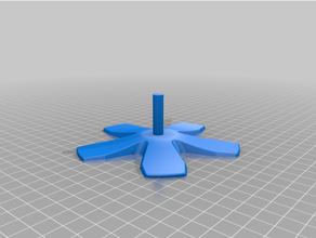 stackable paint holder v2 resized connectors 3d print model - Mito3D
