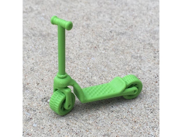 mini lambreta miniatura tintinabulação brinquedo 3D print model - Mito3D