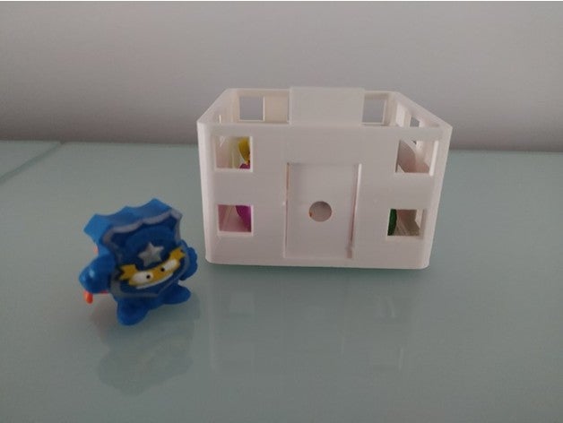 superzing cárcel jaula juguete superzings 3D print model - Mito3D