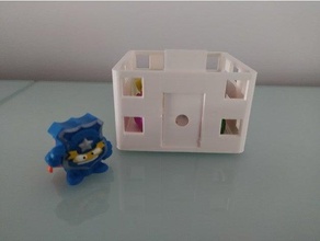 süper hapis kafes Juguete abartılar oyuncak 3d print model - Mito3D