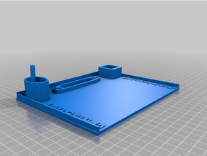 tragbar Schreibtisch 3d print model - Mito3D