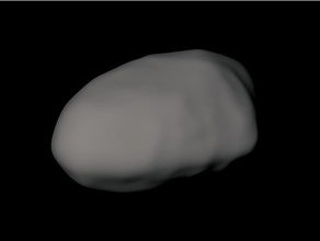 4660 Nereus escala asteróide asteróides astronomia astronômico modelo terra objeto pho solar espaço 3d print model - Mito3D