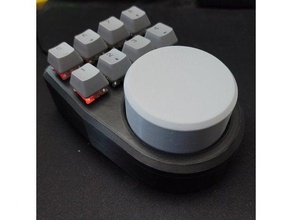 macro knob keyboard macropad mechanical volume 3d print model - Mito3D