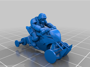 gaslands quadbiker 3d print model - Mito3D