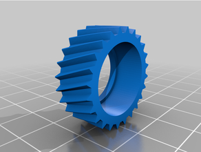 mating helix gear feed drive 3d print model - Mito3D