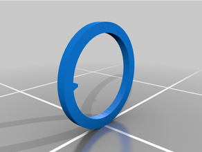 Dylan Aberle cylindre Labyrinthe bague 3d print model - Mito3D