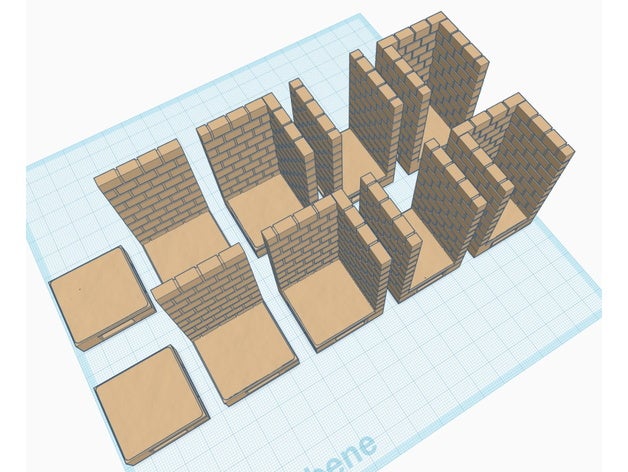 m3dd mini 1x1 campo batalha Campo dnd masmorras dragões 3d masmorra forja aberta openlock descobridor rpg trpg 3D print model - Mito3D