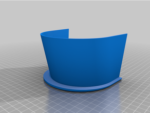 pool table pocket liner - corner piece 3d print model - Mito3D