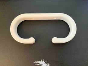 curtain hook double sided pullback 3d print model - Mito3D