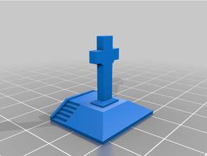 croix lib ration d'Autun autun 3d print model - Mito3D