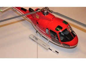 as350 Hubschrauber Rahmen Teile Airbus 3d print model - Mito3D