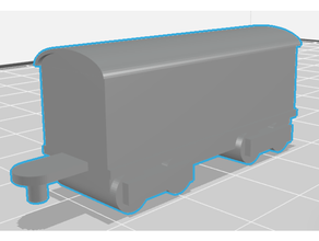 concesso mini esprimere allenatore miniatura modello Tommaso amici treno 3d print model - Mito3D