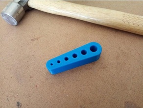 simple drill guide jig drilling bit 3d print model - Mito3D