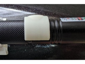sécurité bouton couverture gaine laser 303 3030 astrophoto astrophotographie aiguille titulaire soutien 3d print model - Mito3D