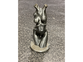 nativo nu mulher 3dmodel fracasso estatueta decoração modelo fêmea escultura estátua 3d print model - Mito3D