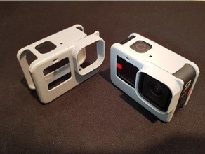 gopro hero 9 slim bumper case fpv camera mount 3d print model - Mito3D