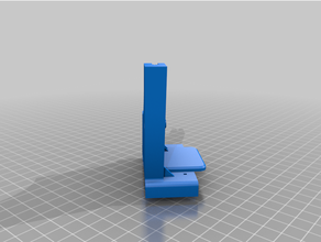 easythreed labists x1 reel spool 1kg left holder 3d print model - Mito3D