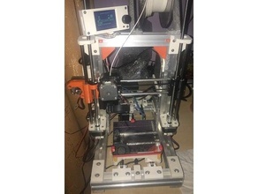 minimini - homemade 3d printer 3030 extrusion e3d v6 3d print model - Mito3D
