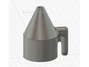 k40 aire ayudar boquilla extrusor 3d print model - Mito3D