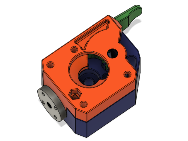 bmg Extruder Drachen hotend 3D print model - Mito3D