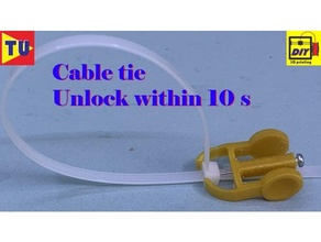 cable Corbata desbloquear taxi 3d print model - Mito3D