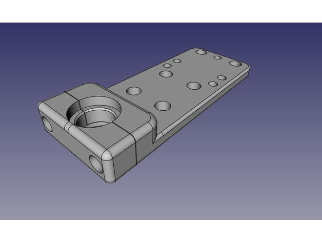 Makergear m2 e3d hotend montar 3D print model - Mito3D