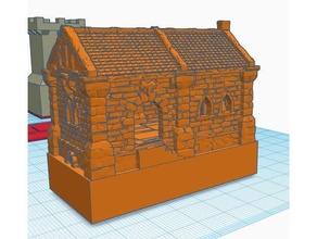duplo blocos chalé casa 3d print model - Mito3D