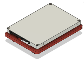 ssd 7mm montaggio parete gizmo Elementsystem compatibile elemento montare gancio 3d print model - Mito3D